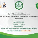 The 10th International Conference: Education and Sustainable Development: Technological Advances and AI Impacts (ESDTAI-25)