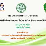 The 10th International Conference: Education and Sustainable Development: Technological Advances and AI Impacts (ESDTAI-25)